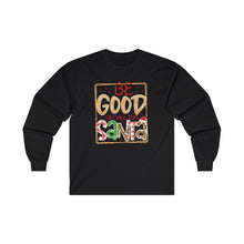 Load image into Gallery viewer, Be Good Or I Will Text Santa Unisex Ultra Cotton Long Sleeve Tee
