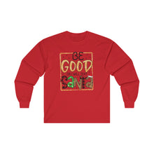 Load image into Gallery viewer, Be Good Or I Will Text Santa Unisex Ultra Cotton Long Sleeve Tee
